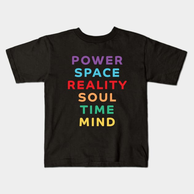 Infinity Stones Kids T-Shirt by DisneyPocketGuide